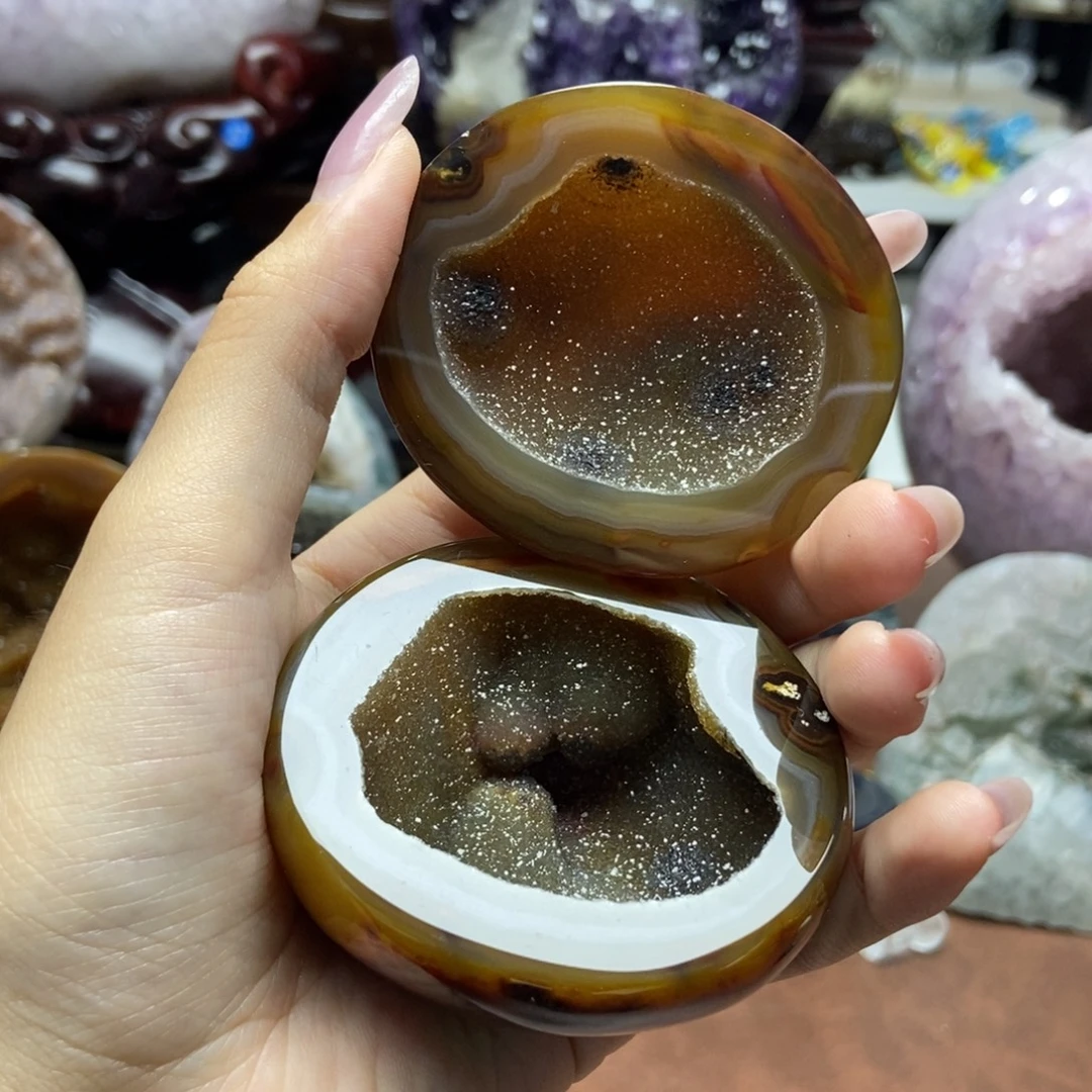 紫晶摆件未镶嵌水晶