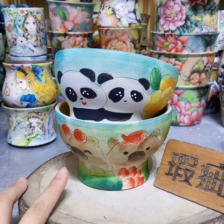 景德镇艺术手绘作品