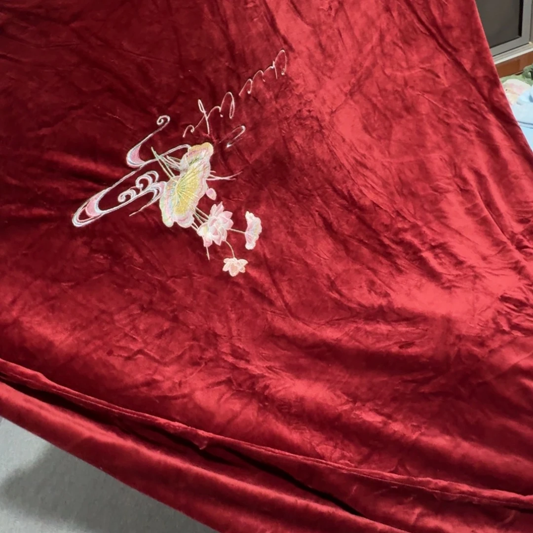 绵羊毛聚酯纤维一米八x两米二被套