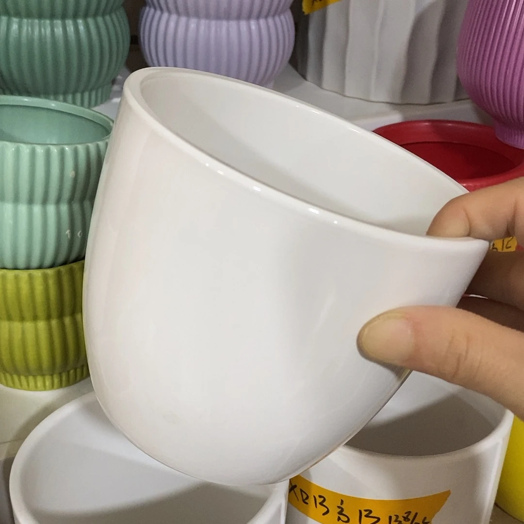 杯子陶陶盆有孔 瑕疵介意勿拍