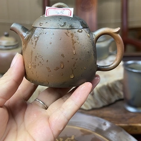 呢***喃戬谷龙窑柴烧茶壶29