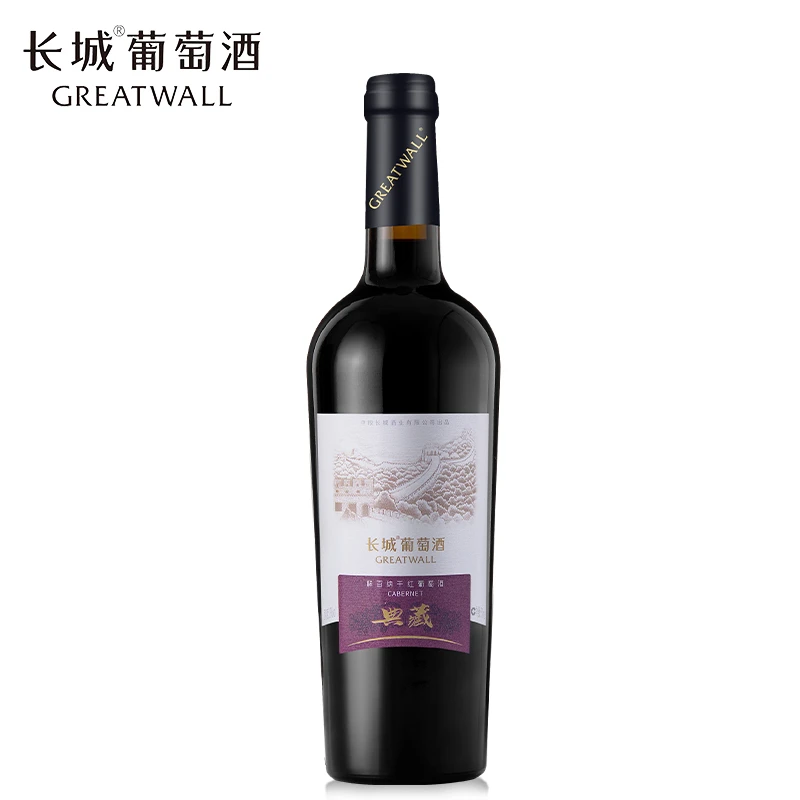 中粮长城典藏解百纳葡萄酒干红单支750ml 国产红酒