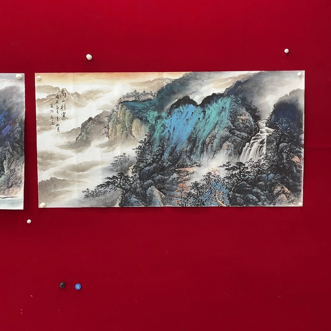 国画凌行志老师手绘国画精品