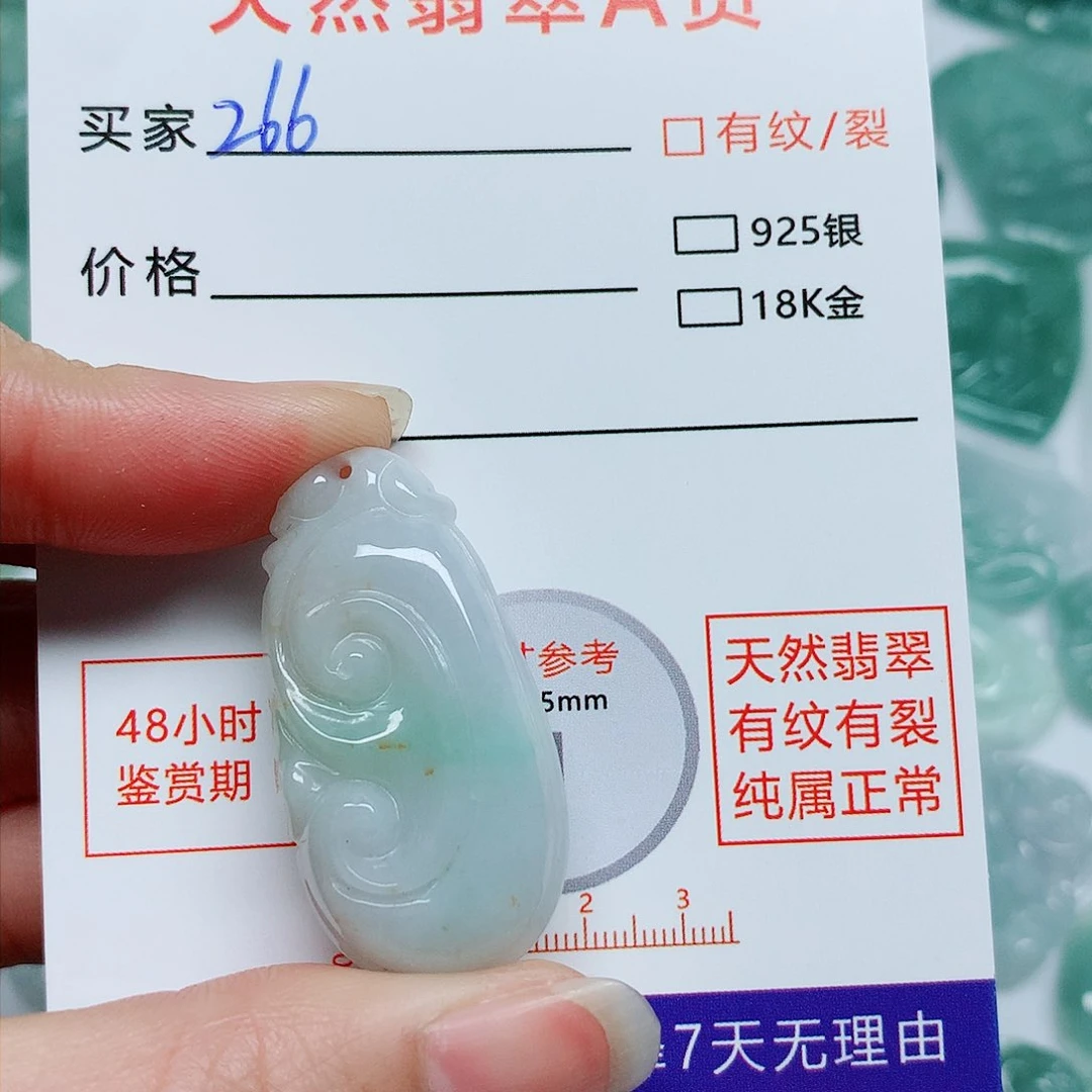 翡翠颈饰未镶嵌翡翠颈饰未镶嵌266