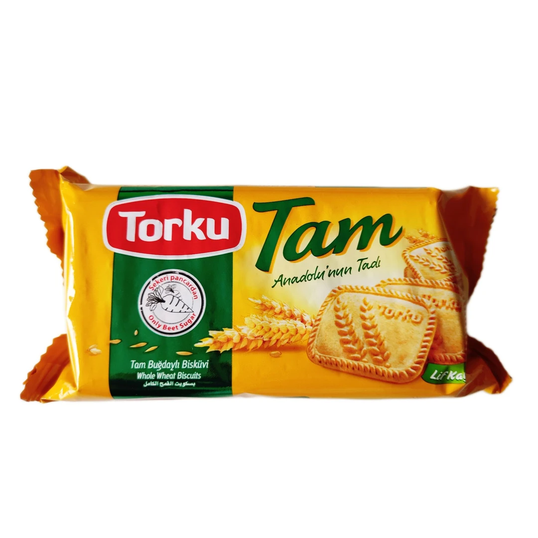 [7月6日到期]Torku倍迷全麦饼干休闲食品131g*3包