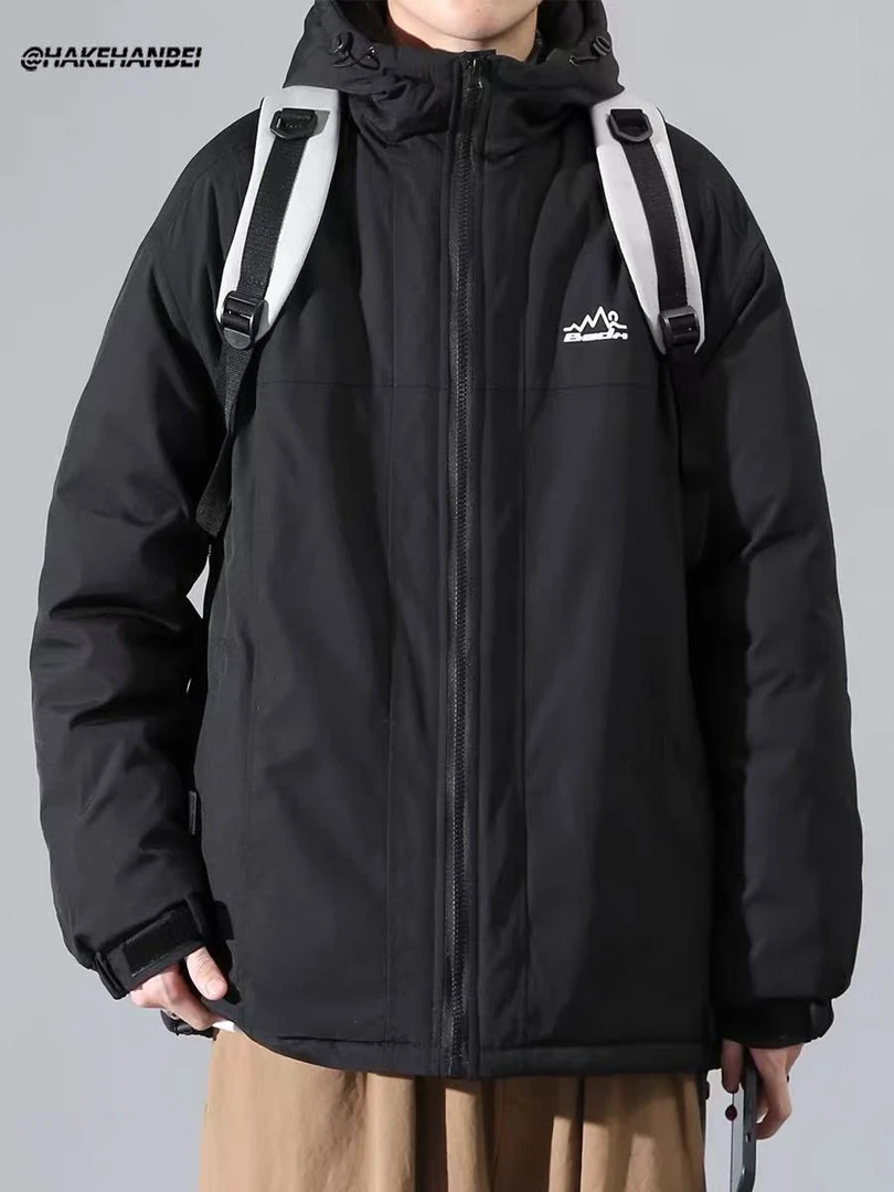 冬季加厚休闲宽松带帽棉服防风保暖外套（棉服合集）