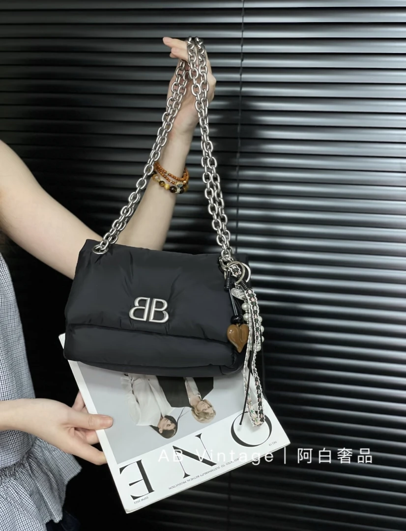 95新 Balenciaga/巴黎世家 阿白奢品｜巴黎世家 黑色降落伞Monaco