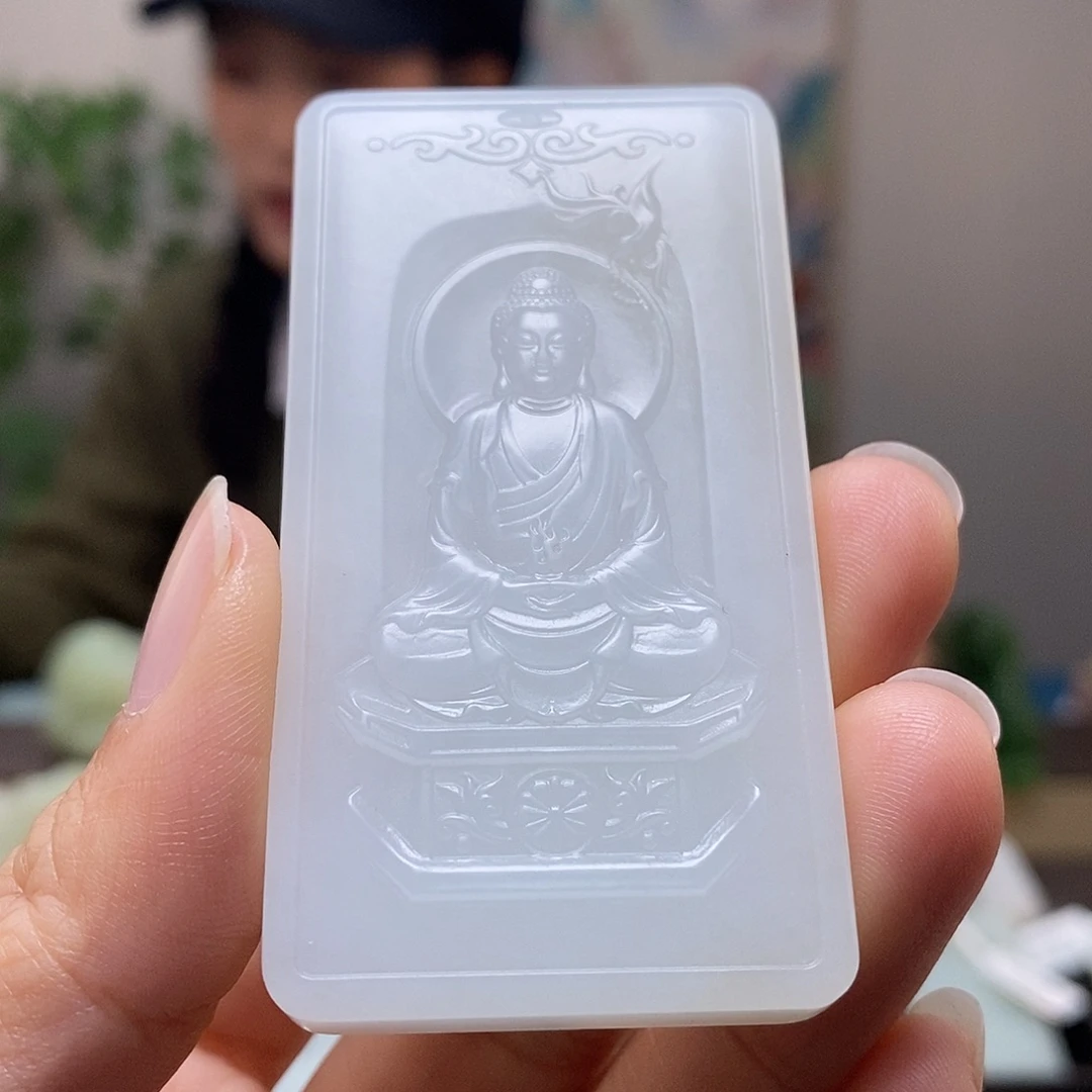 说***道和田玉未镶嵌颈饰