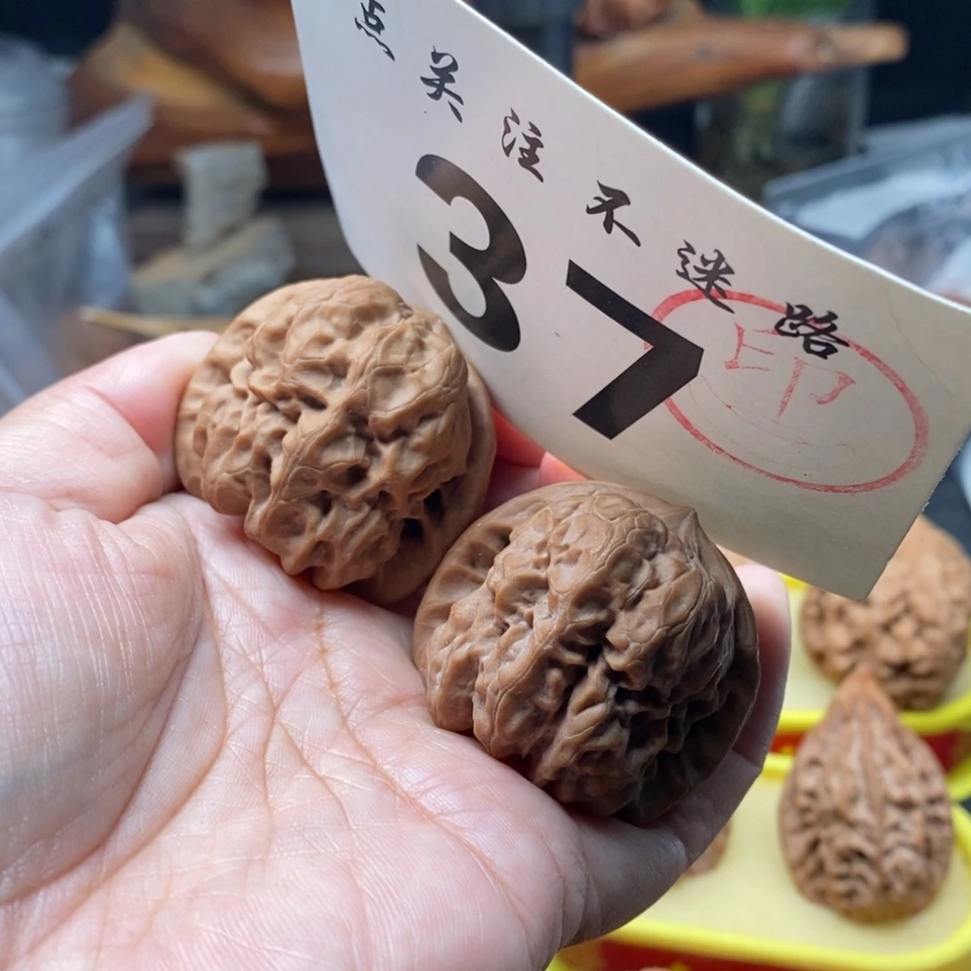 把件文玩核桃40全品达摩