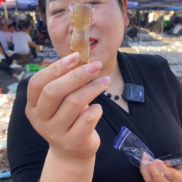 萤石未镶嵌发饰哪吒