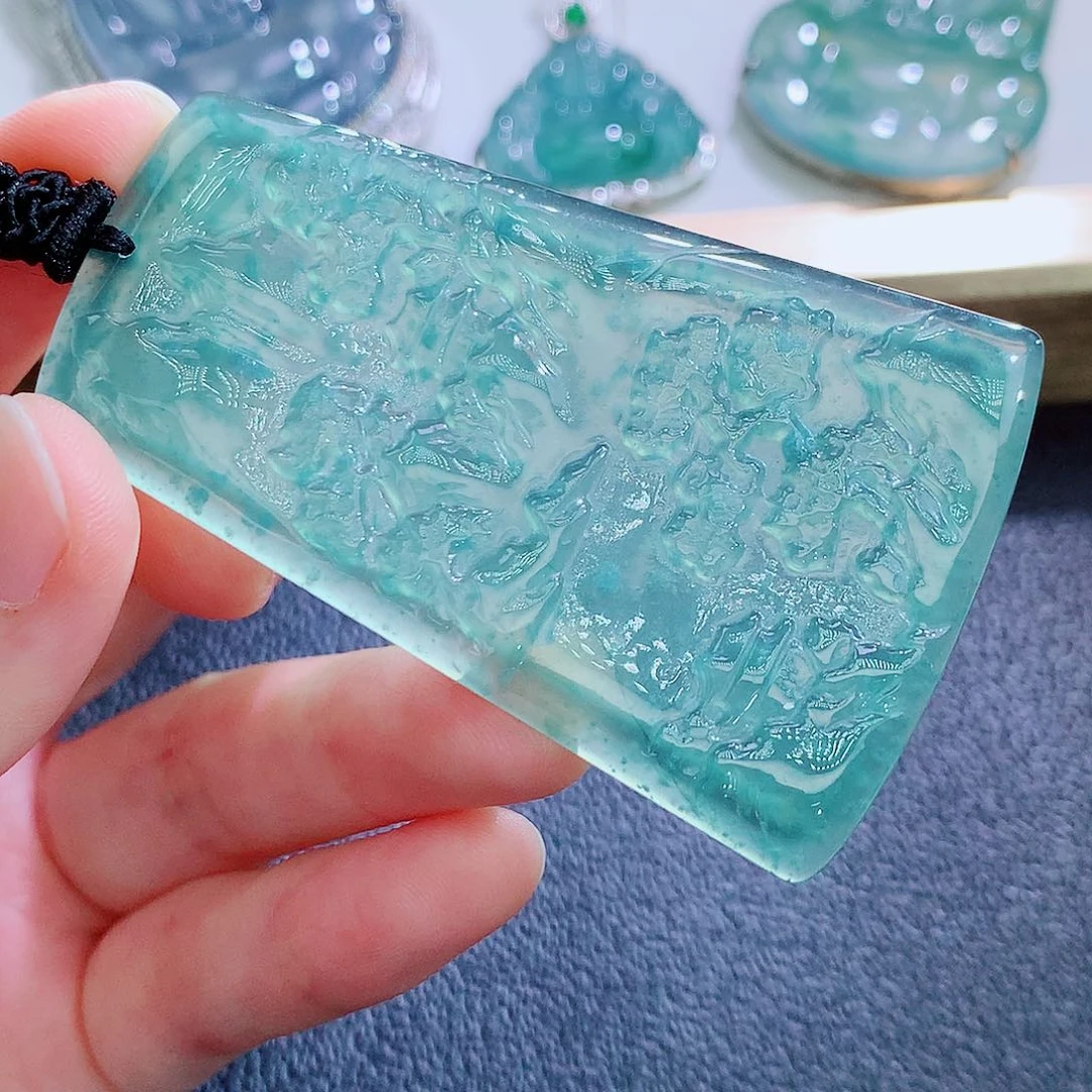 颈饰未镶嵌翡翠翡翠