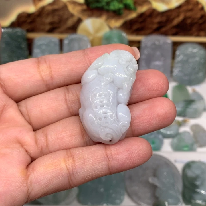 颈饰未镶嵌翡翠11