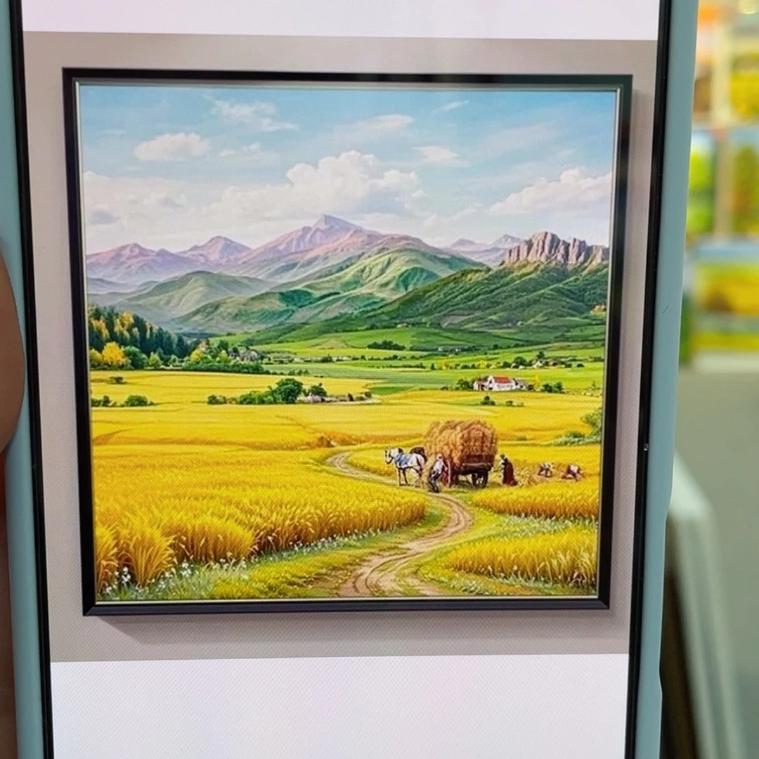 【闪购商品】油画竖版含框80×120手绘画面改动加补框钱