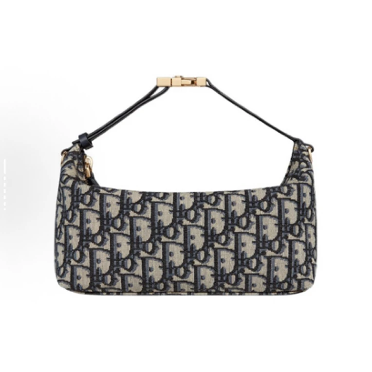 95新 DIOR/迪奥 老花刺绣饭盒包 50-MA-0244