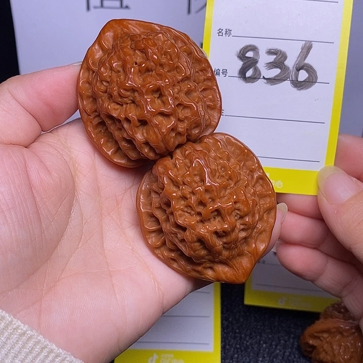 把件文玩核桃836/45官帽练手对