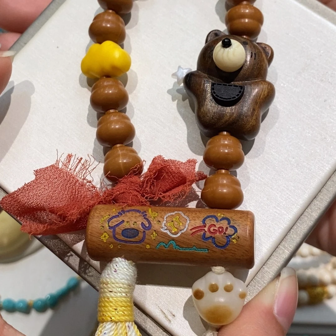 猴头核桃吊坠葫芦设计款手持