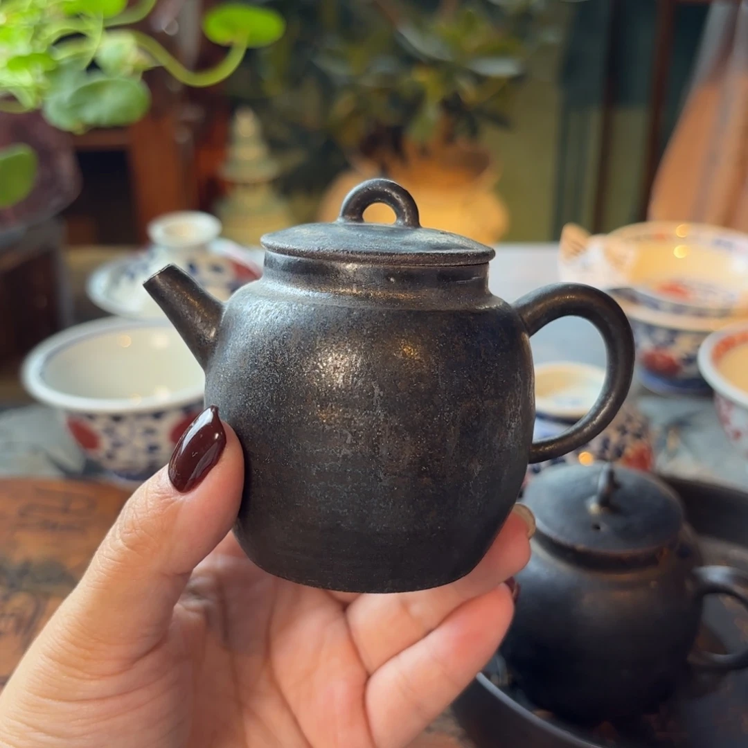 柴烧手作茶壶壶壶