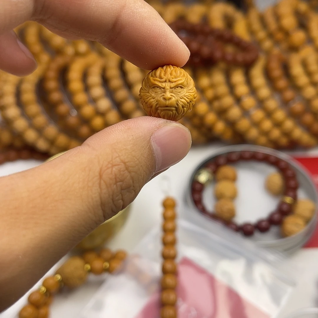 了***了猴头核桃手串悟空