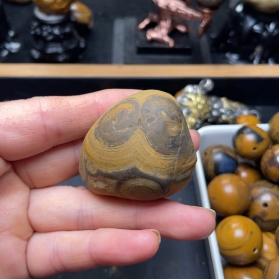 石材纯天然奇石天珠19