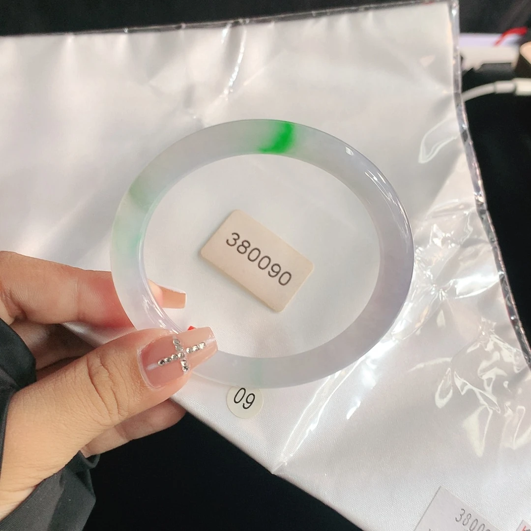 未镶嵌手镯翡翠60圈0090