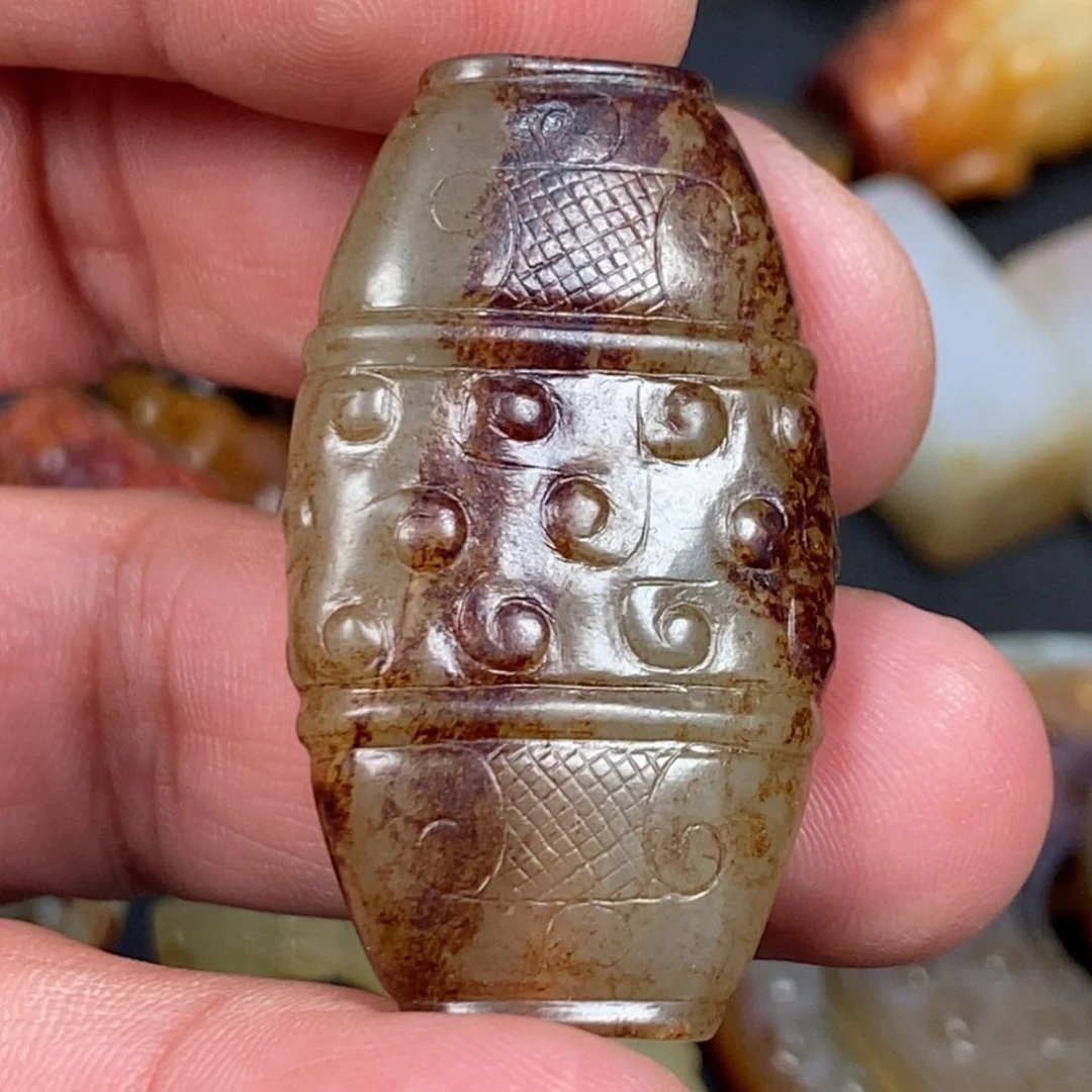 和田玉挂件未镶嵌止*斋