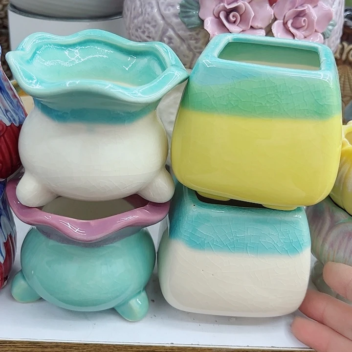 多肉绿植陶瓷花盆