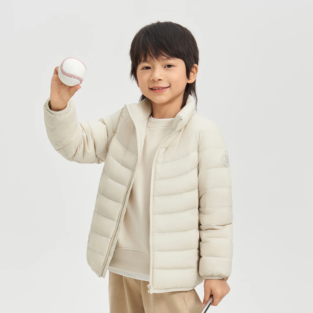 【商场同款新品】2025春季新款童装短款立领羽绒服础T250135530