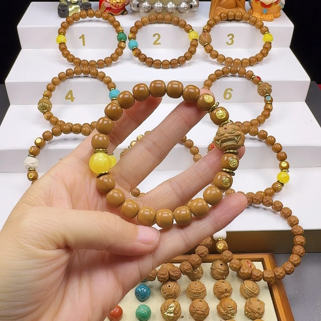 棒***头猴头核桃吊坠猴头手串