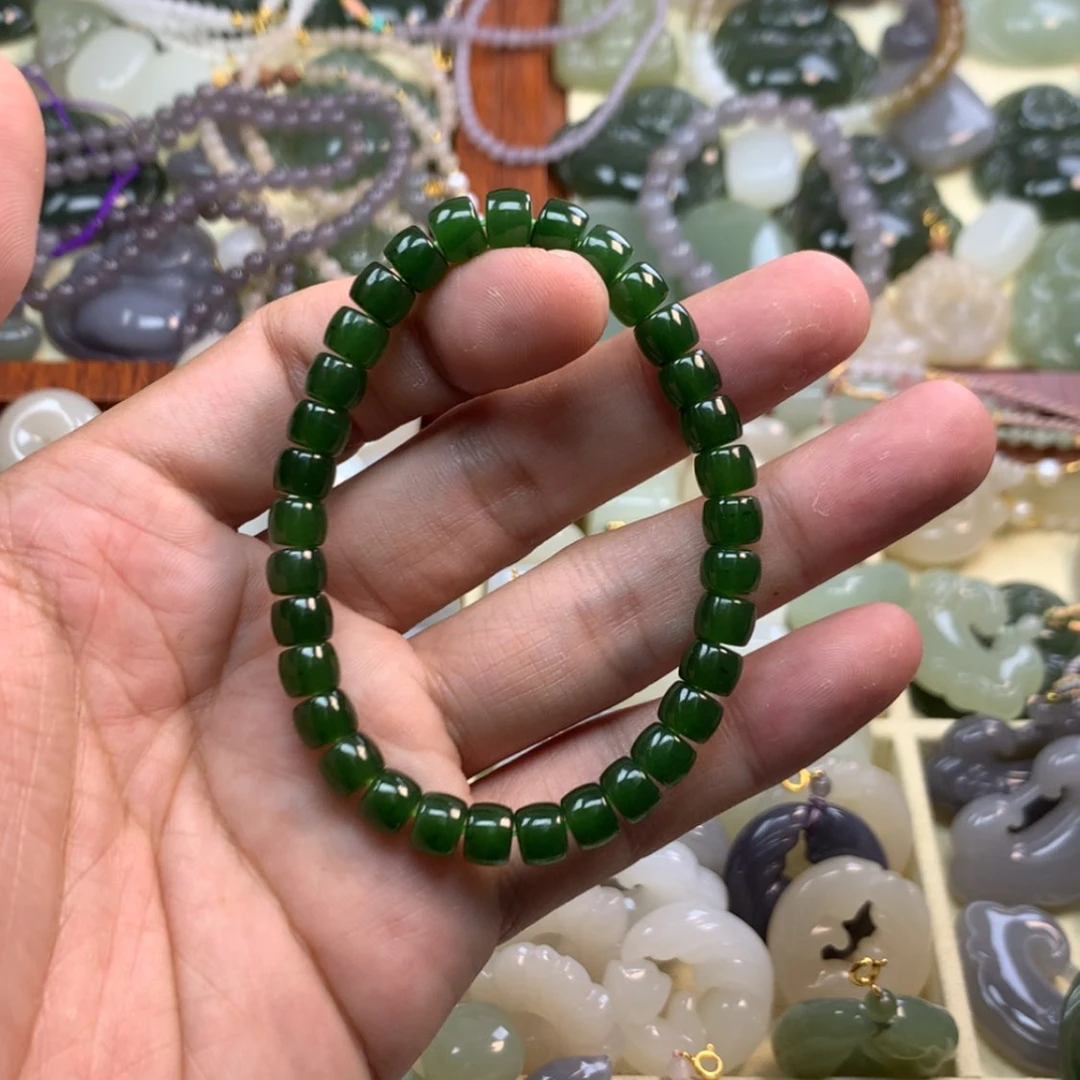 【闪购商品】手串未镶嵌和田玉小*貝