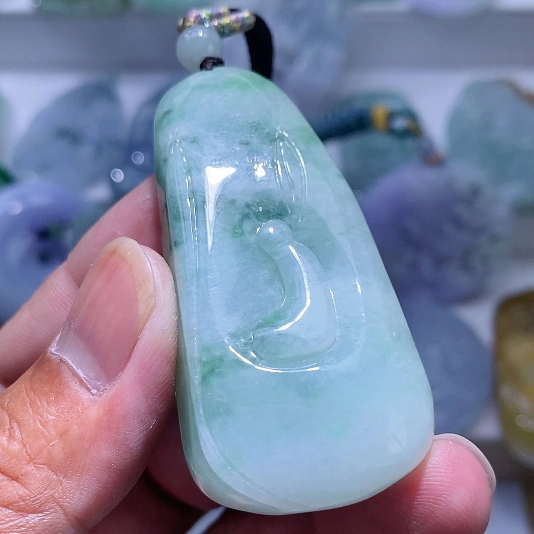 【闪购商品】翡翠未镶嵌颈饰111111111111111