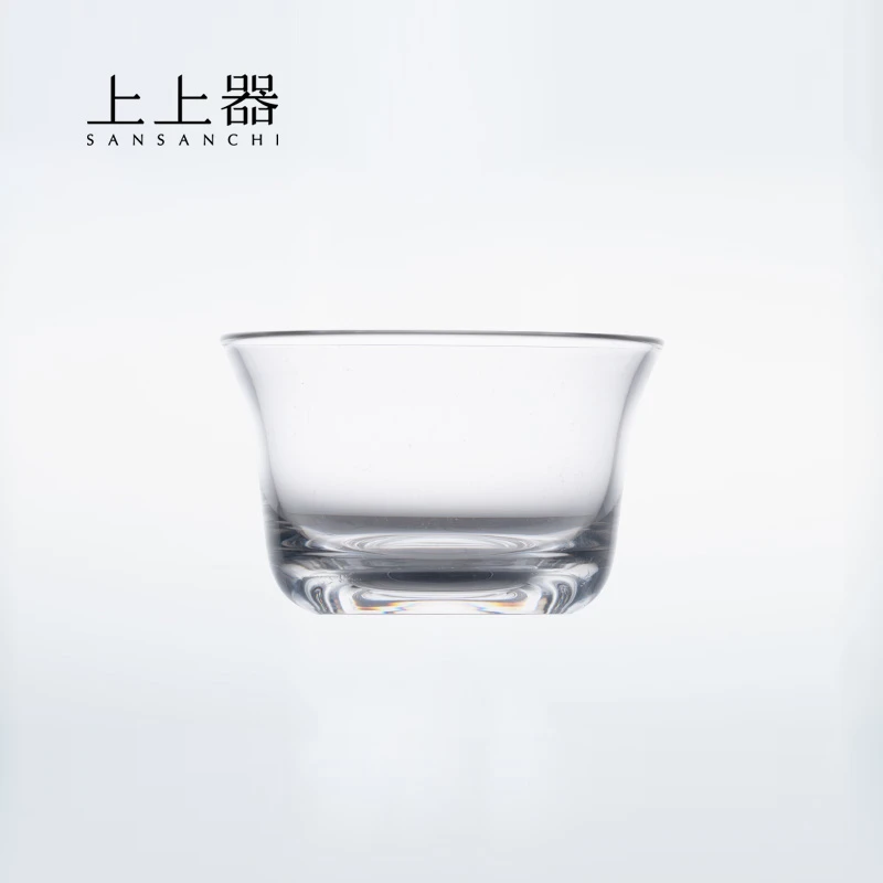 透明水晶玻璃杯男士宽口杯/女士宽口杯