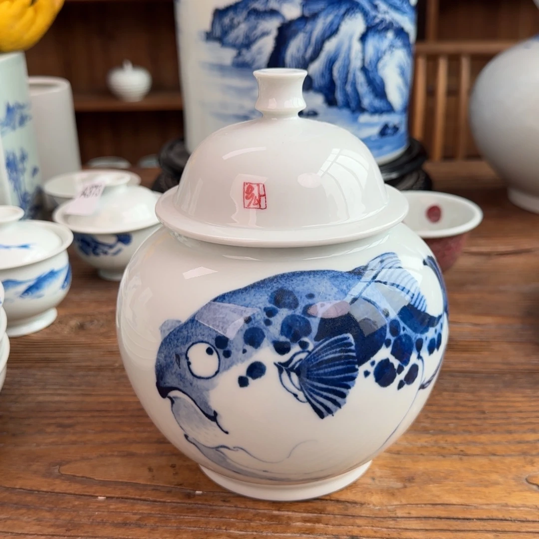 一泓手作瑕疵茶叶罐