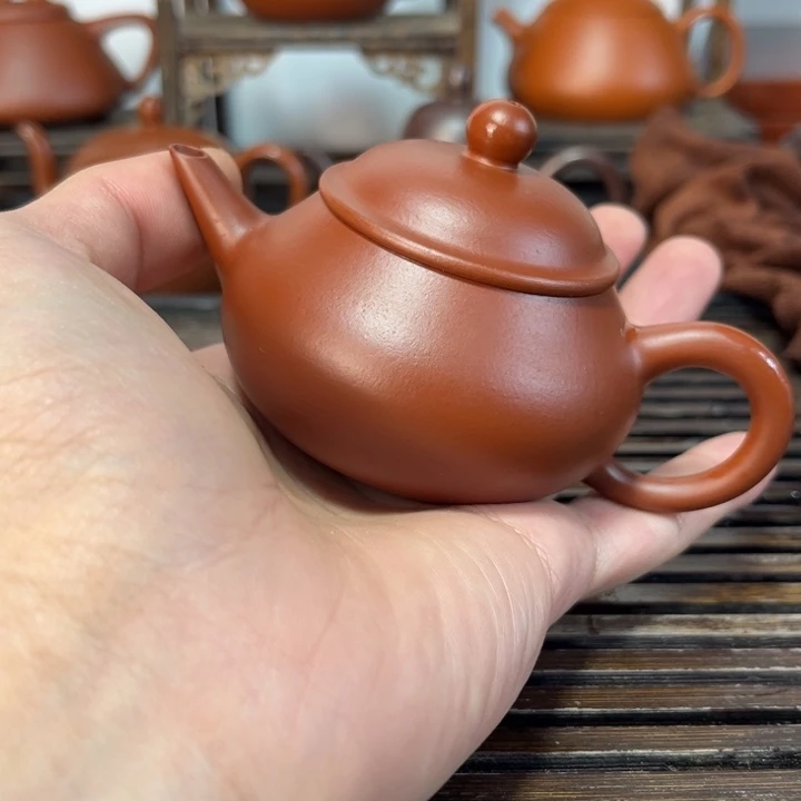 紫砂茶壶原矿紫砂手工制作