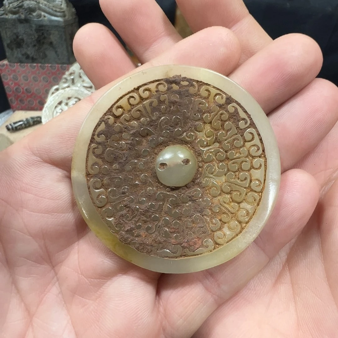 和田玉（糖玉）未镶嵌挂件