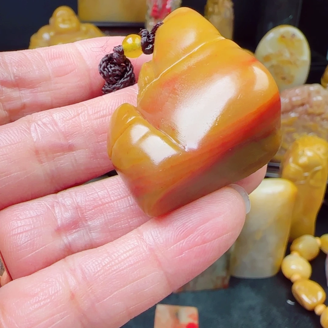 昌化石田黄石印章