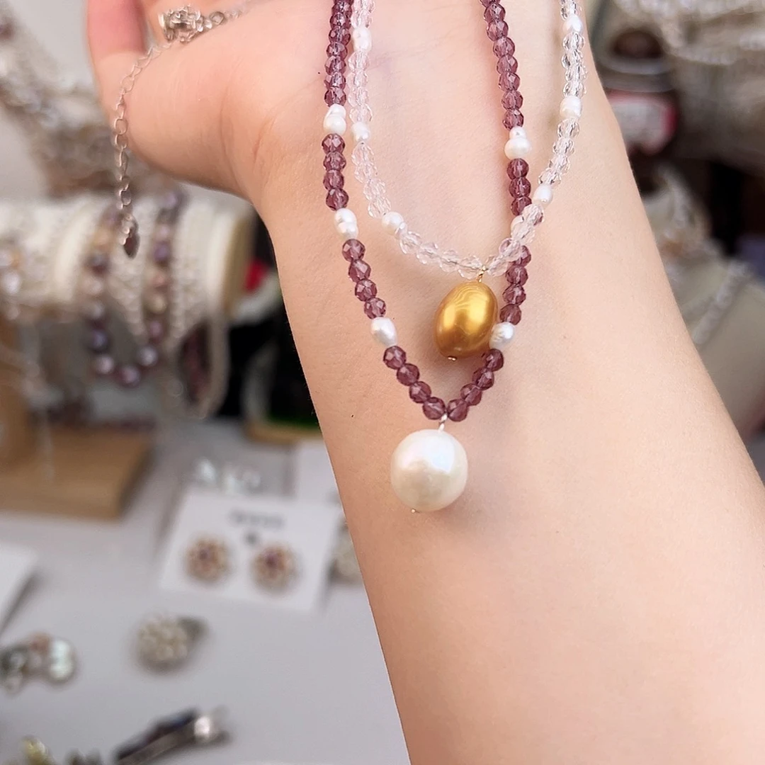 淡水珍珠未镶嵌颈饰