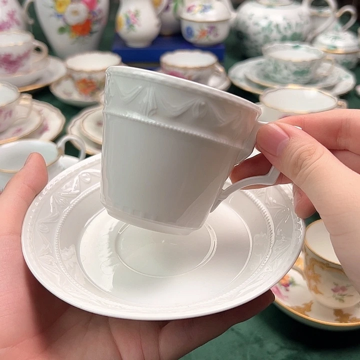 kpm二等库尔兰咖啡杯碟