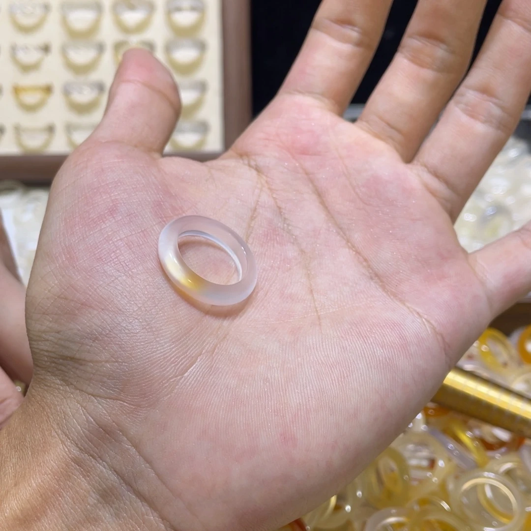 玛瑙/玉髓合金戒指81号港14