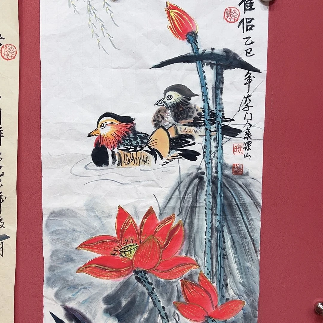国画侯果山老师手绘国画作品慧