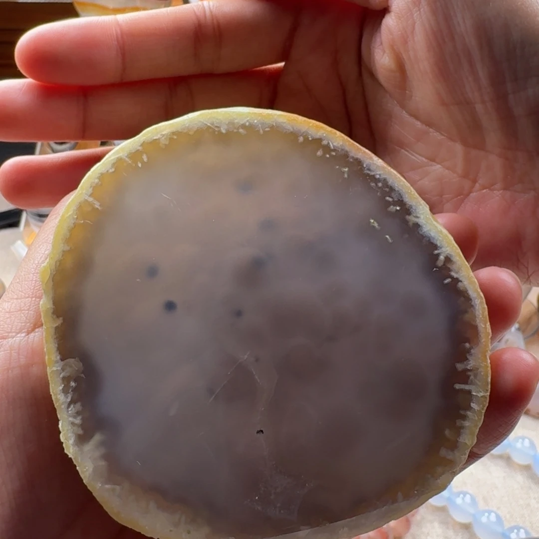 幽***主玛瑙/玉髓未镶嵌原皮水胆