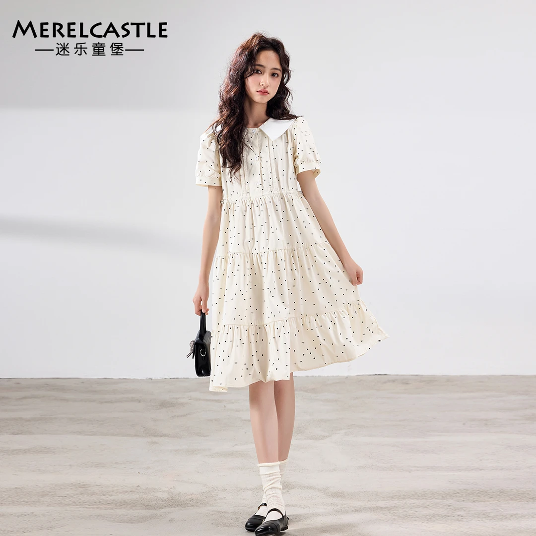 C4953女童连衣裙夏天薄款2025新款女孩的夏季女大童仙气飘飘裙子
