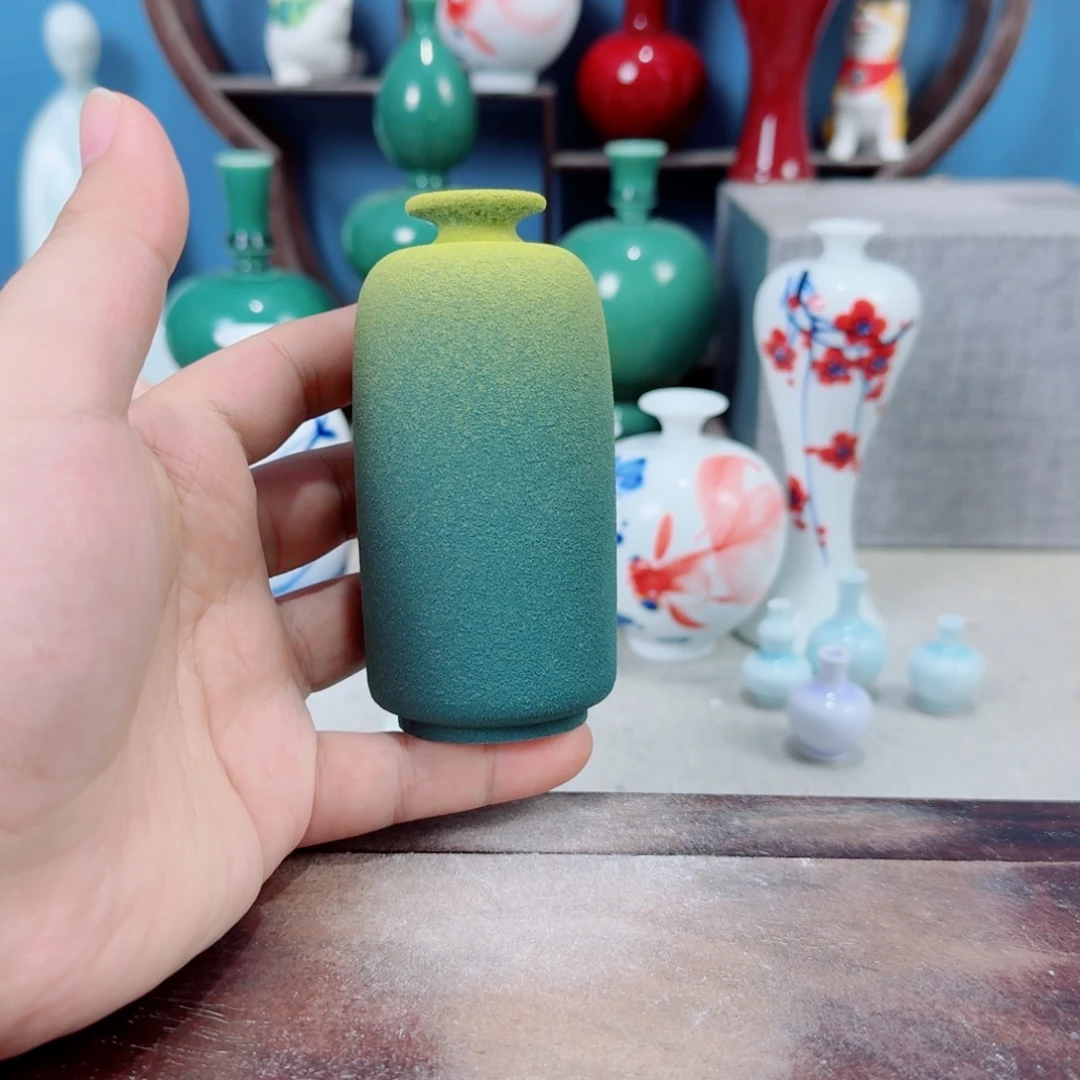 陶瓷手工小花器摆件
