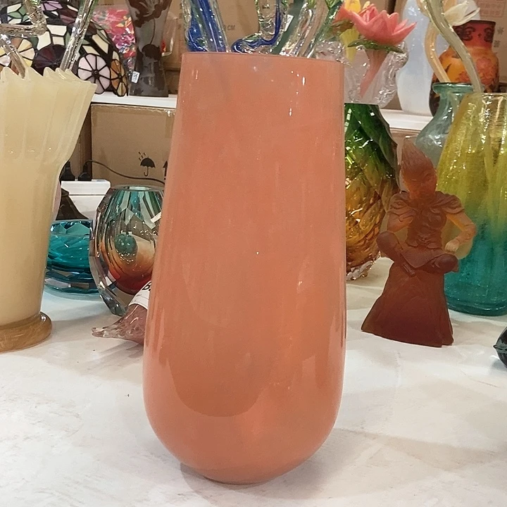 琉璃琉璃花瓶高30口11