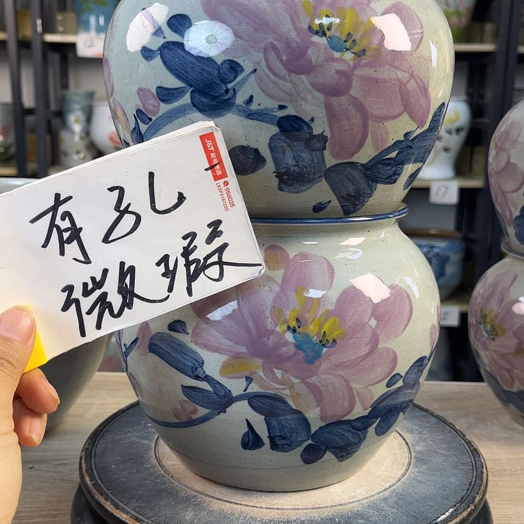 罐平****41xc景德镇陶瓷花盆