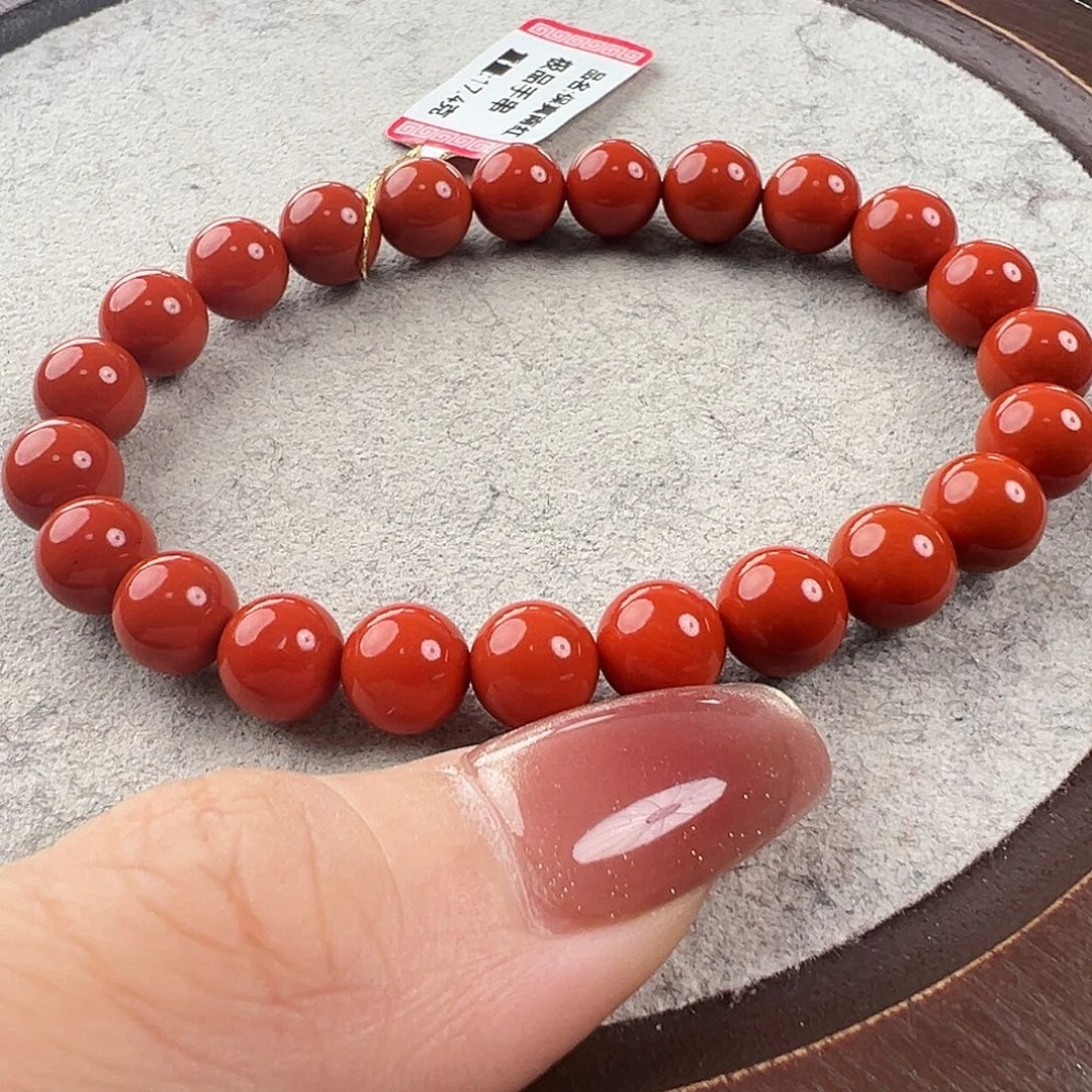 南红玛瑙手串未镶嵌定****9
