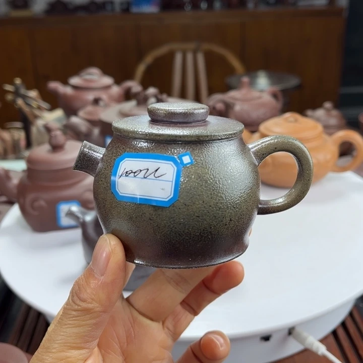 紫砂茶壶紫砂花茶