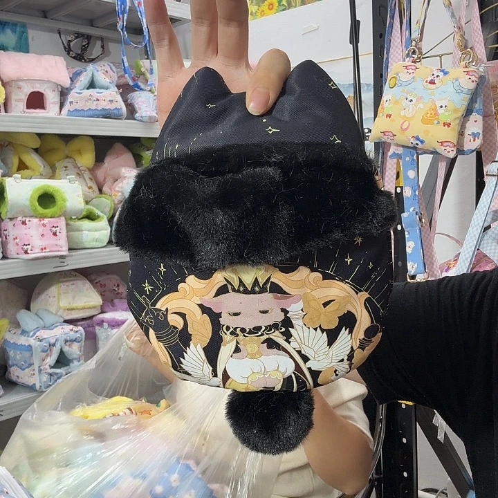 龙猫睡袋毛毛款仿兔毛