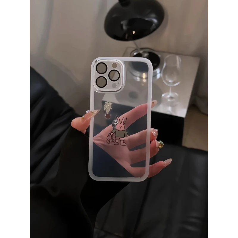 兔子先生适用苹果17pro手机壳16金属镜框华为p70荣耀oppo小米vivo