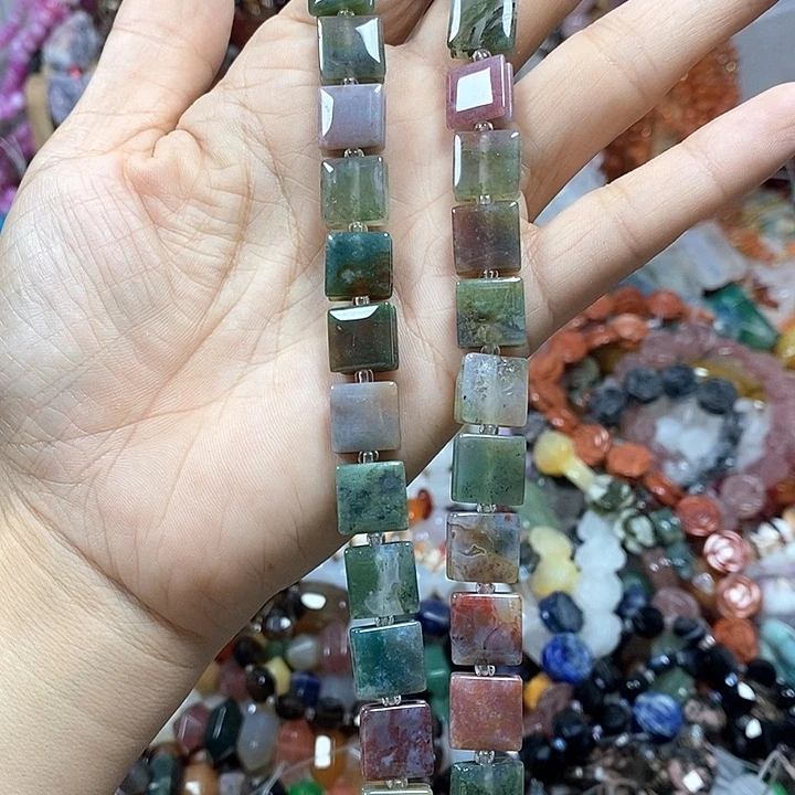 玛瑙/玉髓未镶嵌珠宝半成品玛瑙卡10mm