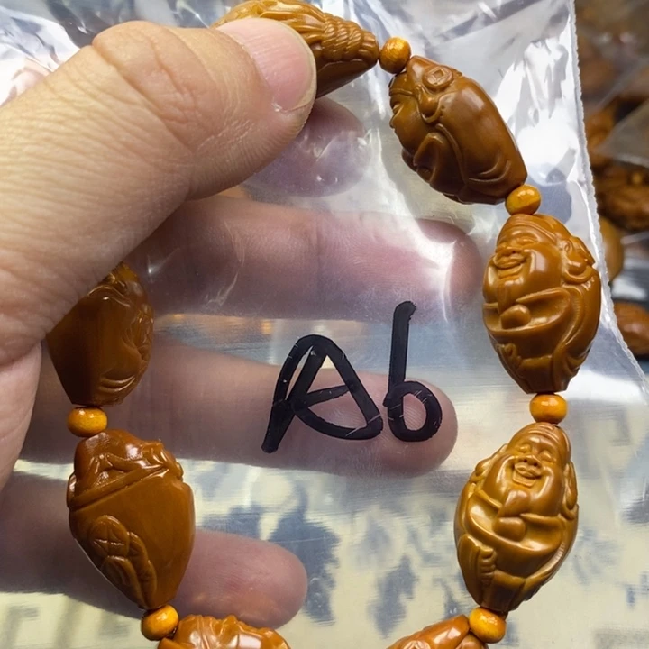 橄榄核手串/手链橄榄核雕工艺手串